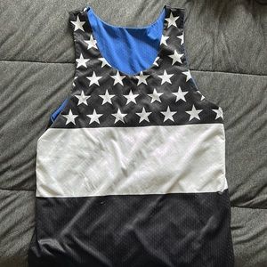 Reversible M-L USA Tank Top